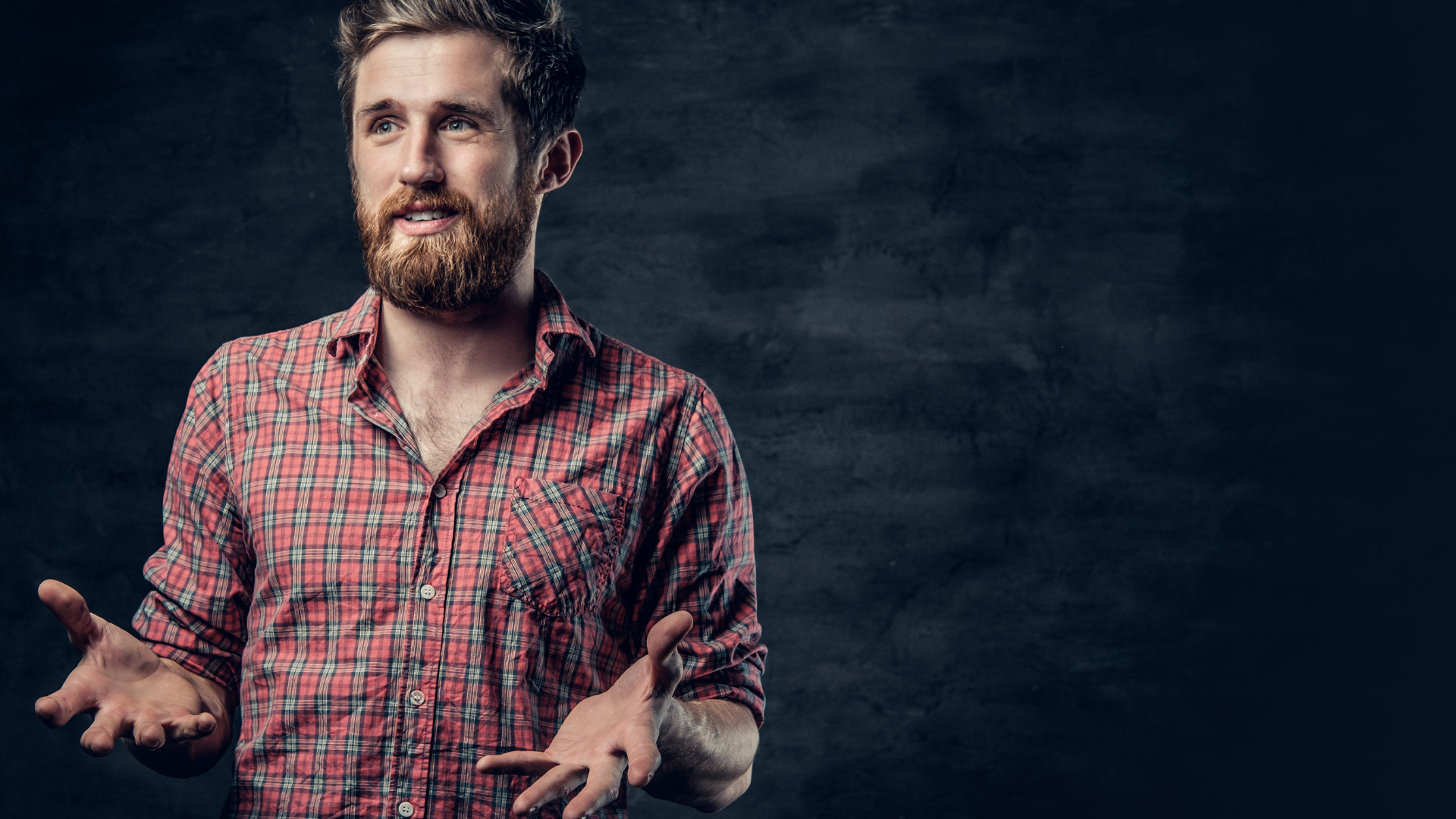  An image depicting a person telling a story, symbolizing storytelling